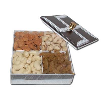 "Shubh Mangal Dry Fruit Box DFB2000 - Click here to View more details about this Product